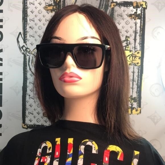 New ✨ Authentic Gucci GG0748S 001 Sunglasses – Black Frame, Grey Lenses ✨ - Picture 5 of 10